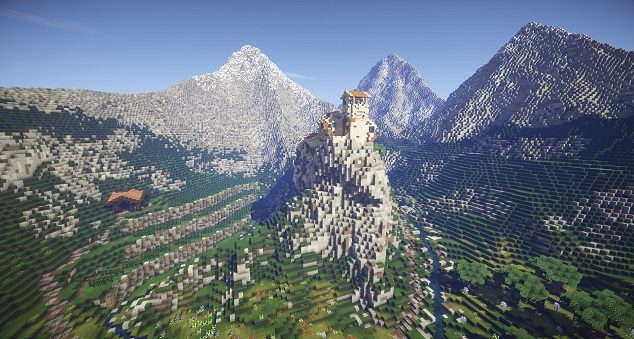 I am building Middle Earth in Minecraft. : r/Minecraft